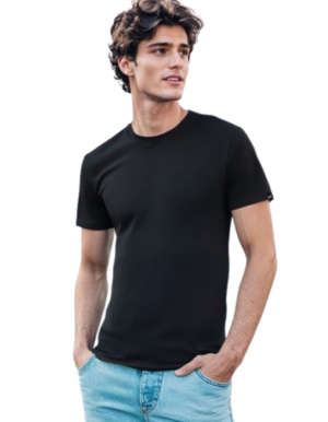 Test mode Plain Black T shirt